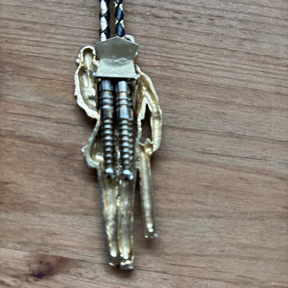 Vintage Bolo Ties, Free Mason Metal Shriners, Masonic, Selling All 3 As A Set. - Picture 5 of 12